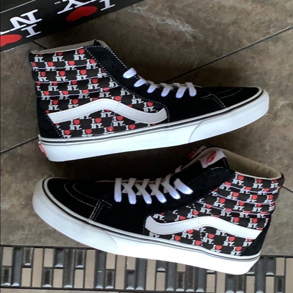 VANS SK8-Hi The General I Love NY Black Men’s - Picture 5 of 16